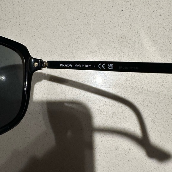 Prada SPR10V Sunglasses in Black - Picture 9 of 10